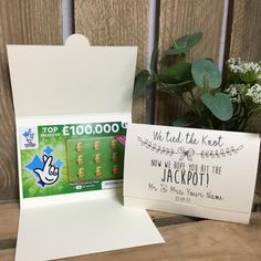 Bridal Shower Lottery Ticket Favors Lottery Ticket Wedding -   Lottery  ticket wedding favor, Wedding favor bags, Wedding favors for guests