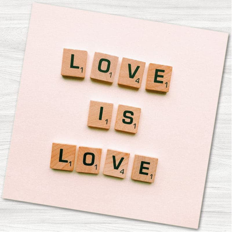 Love Scrabble Tiles
